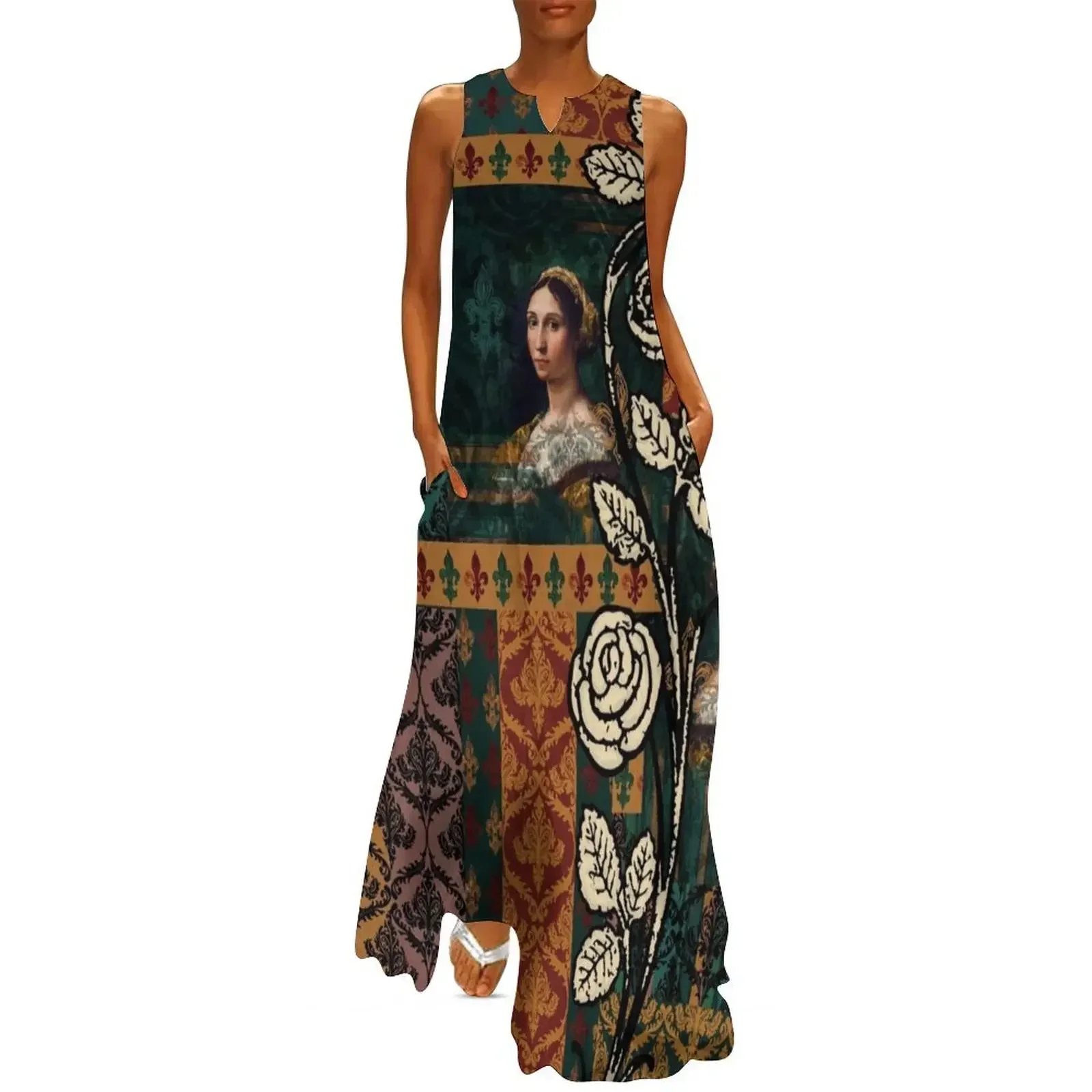 

Roughly Royal Raphael Long Dress summer dresses for women 2025 luxury evening dresses 2025 Women's summer dress Dress