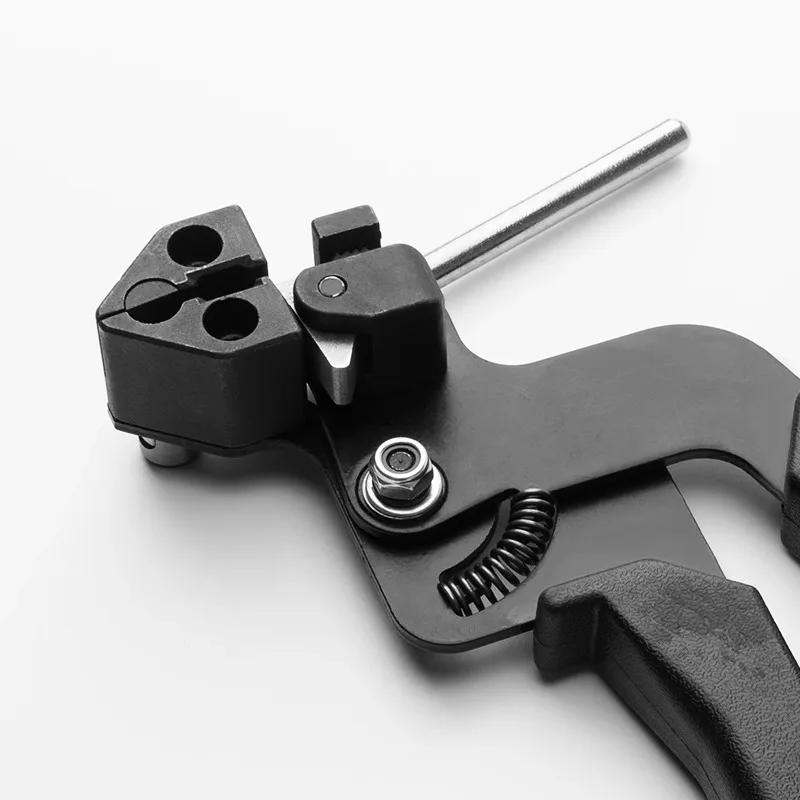 كماشة ربط كابل من الفولاذ المقاوم للصدأ ذاتية القفل مع أداة تعبئة محمولة لشد الكابلات، مسدس ربط القطع الأوتوماتيكي