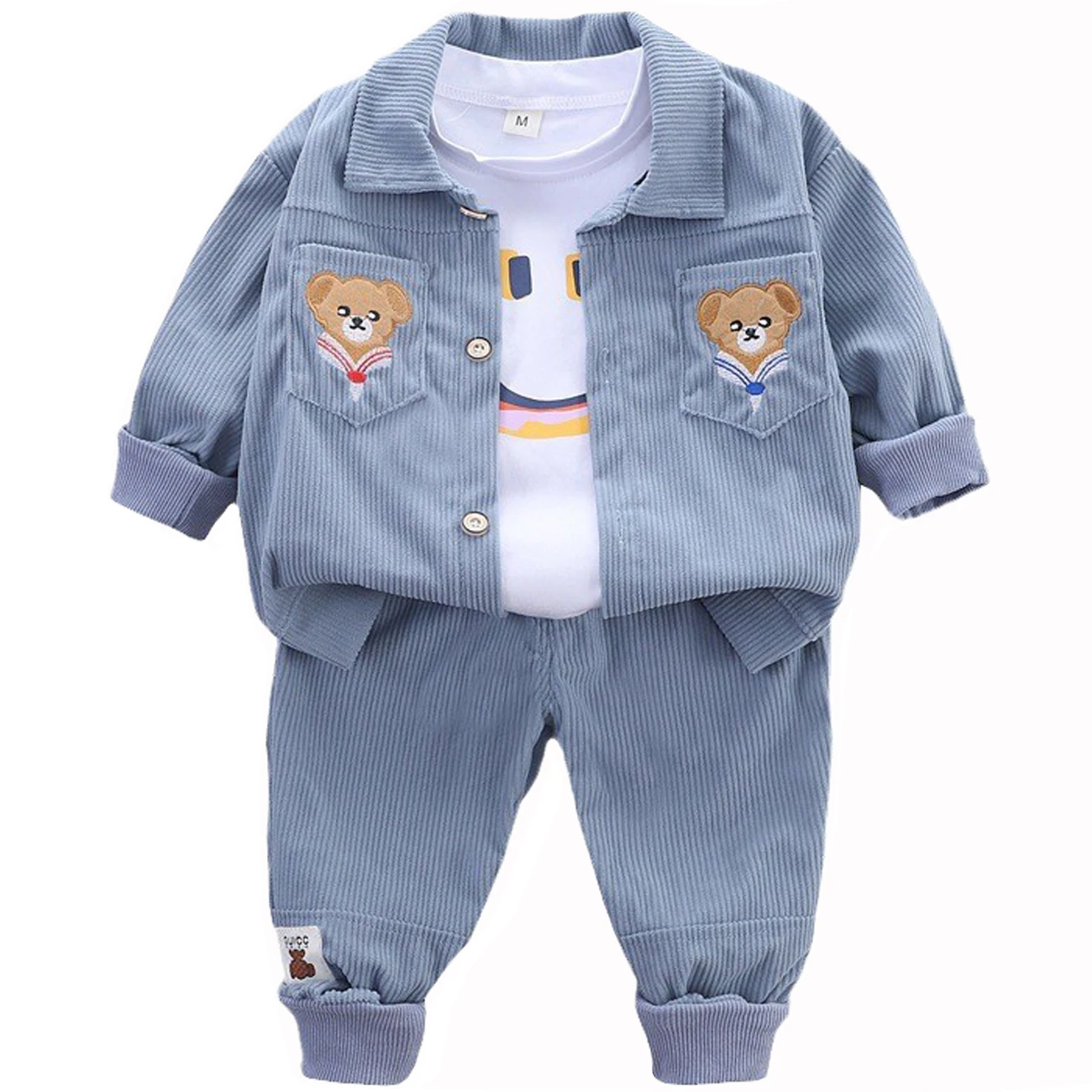 Baby Sets 2024 New Clothes Spring Autumn Leisure Set Coat+Pants Two Piece Set Boys Girls Jacket Fashion Korean Clothing Suits