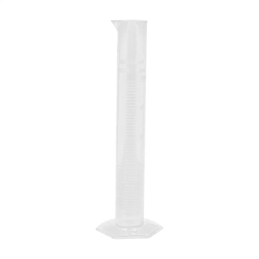 

Graduated Cylinder Measuring Cup Scale Laboratory Supplies Professional Plastic Accurate Base Stable Suitable Schools