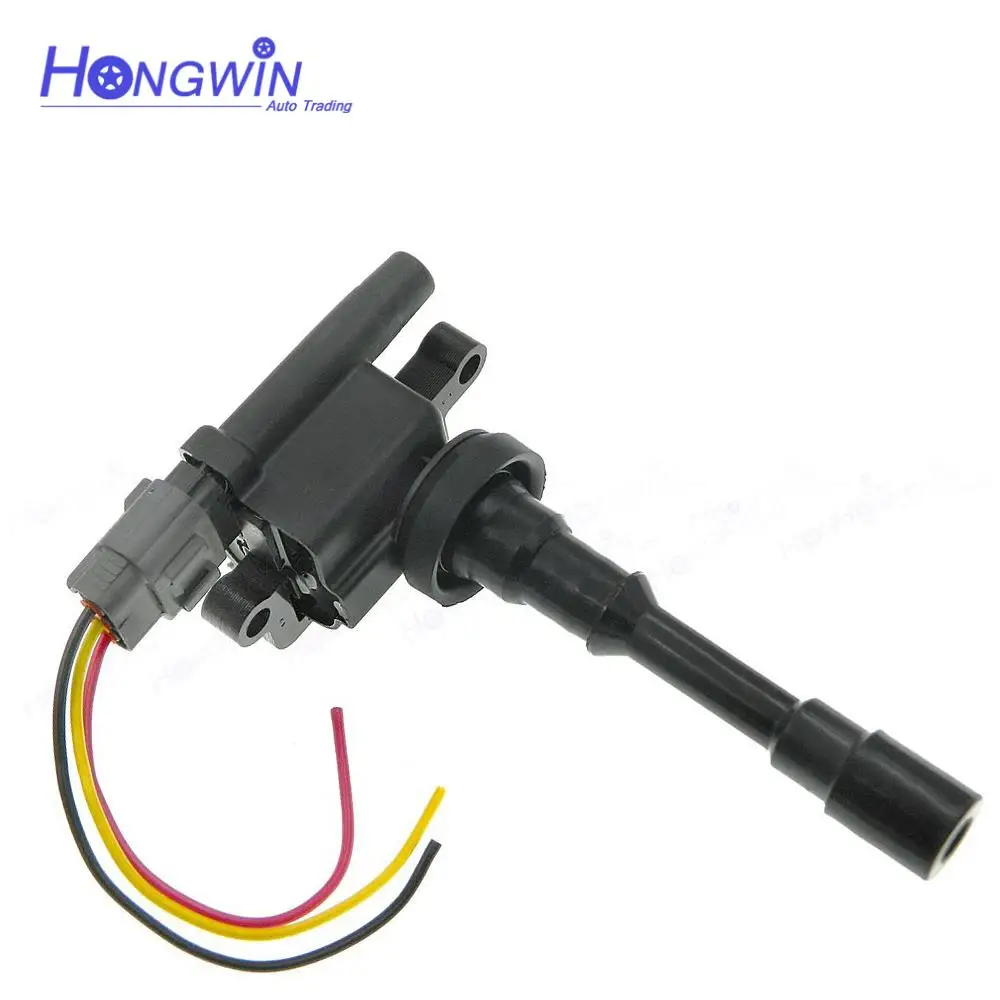 MD361710 Ignition Coil With Wire For Mitsubishi Mirage 95-05 I4 1.3L Lancer 03-07 I4 1.6L Space Star 98-04 I4 1.3L 1.6L MD362903