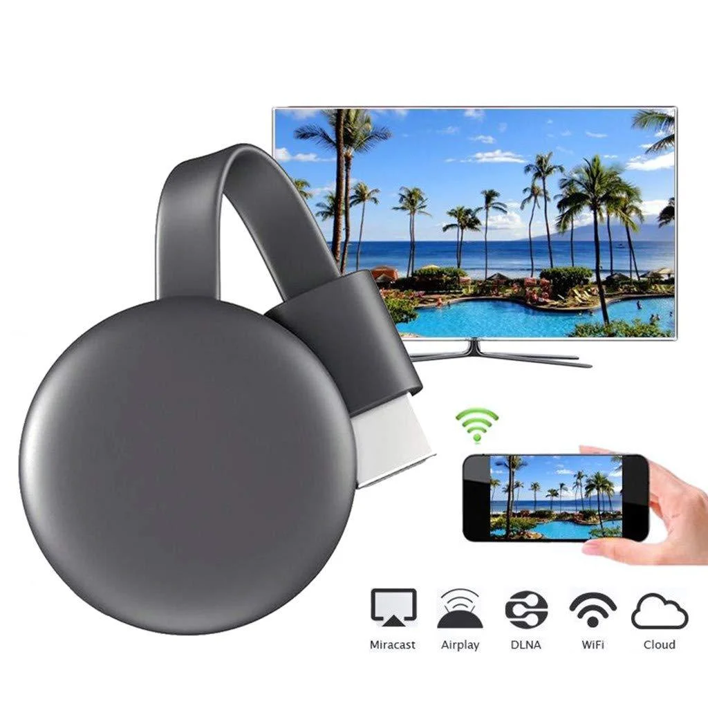 

NEW Multilingual Miracast TV Dongle Screen Adapter Supoort HDMI-Compatible 1080P HD Mirror Screen Wireless For IOS Andorid