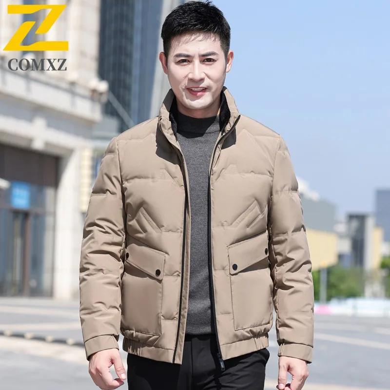 

COMXZ 2025 Autumn Winter Down Sports Unisex Lightweight multifunctional Waterproof Windproof Daily Hiking cotton-padded jacket