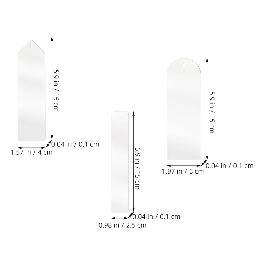 30 قطع الإشارات المرجعية صفحة فارغة علامة شرابات طالب هدية القراءة الإشارات المرجعية الفارغة علامات R om اللون غاسل ديكور