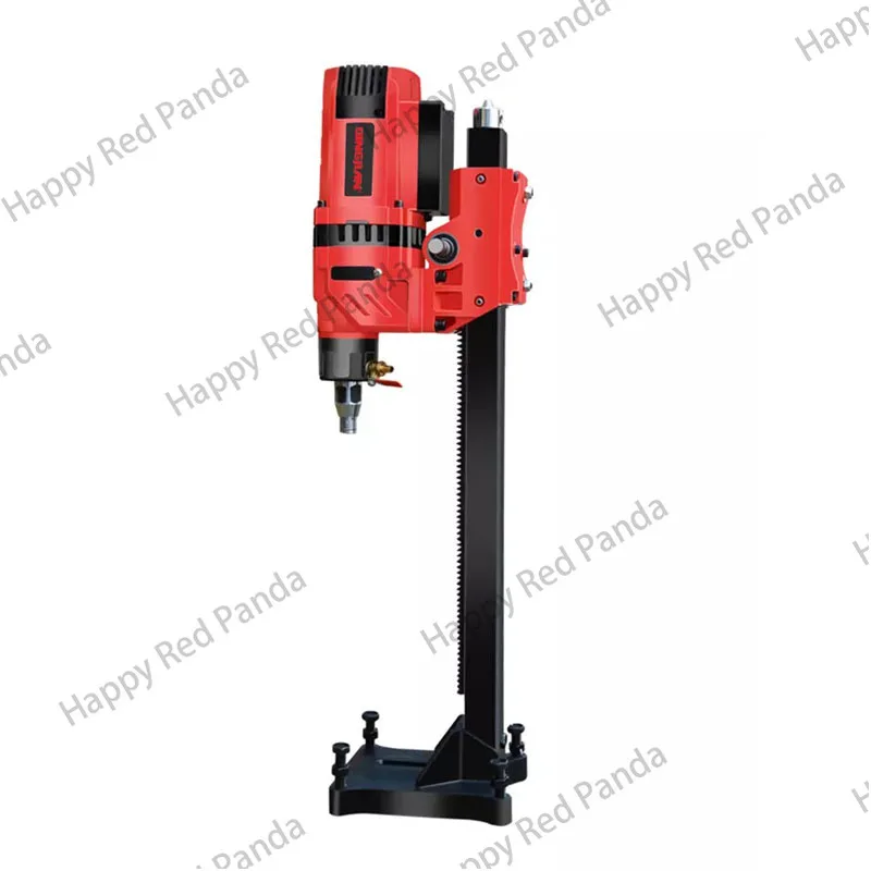 180MM Portable Diamond Core Drill Concrete Drilling Machine 2300W Power Tool with Reinforced Stand and drill Bits