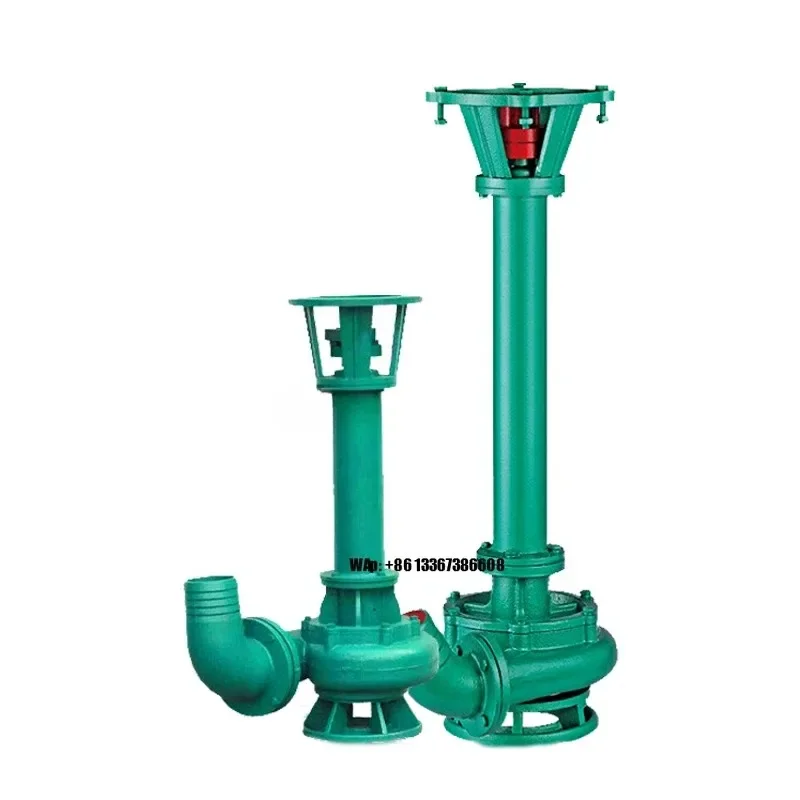 High Efficiency Underwater Sewage Pump Wear-Resistant and No-Clogging Iron Cast Iron Centrifugal Pump With Motor Power Supply