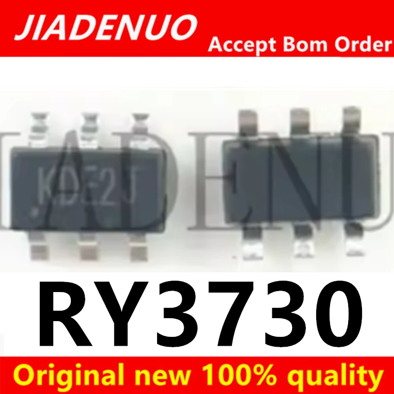 (5-10pcs)100% New RY3730 silk screen KDE * * SOT23-5 output voltage 30V boost converter DC-DC chipset