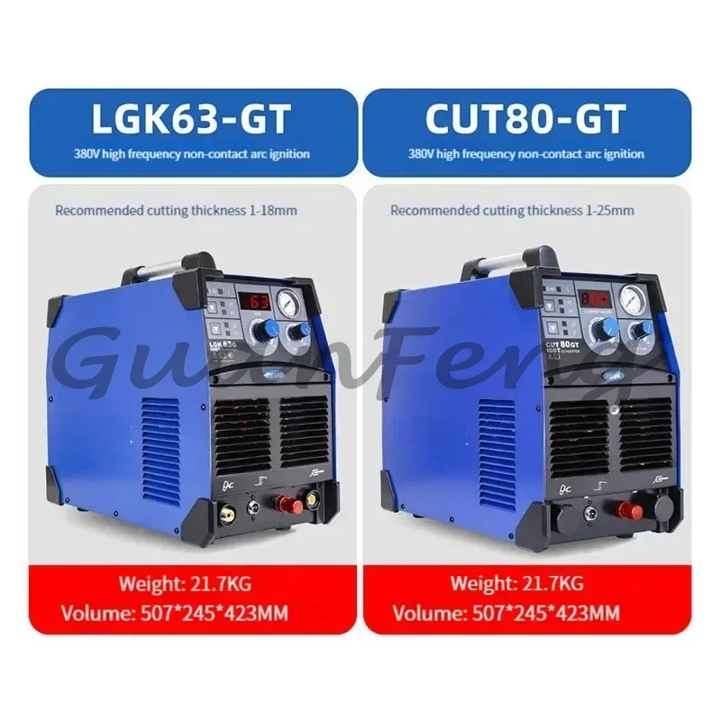 Plasma 40/60/80G/100IJ Built-in Air Pump Air Plasma Cutting Machine