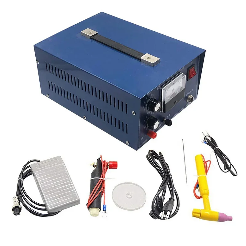 50A Pulse Spot Welder, 110V/220V, Handheld Pulse Welder, Suitable for Gold, Silver, and Platinum, Portable Precision Welder