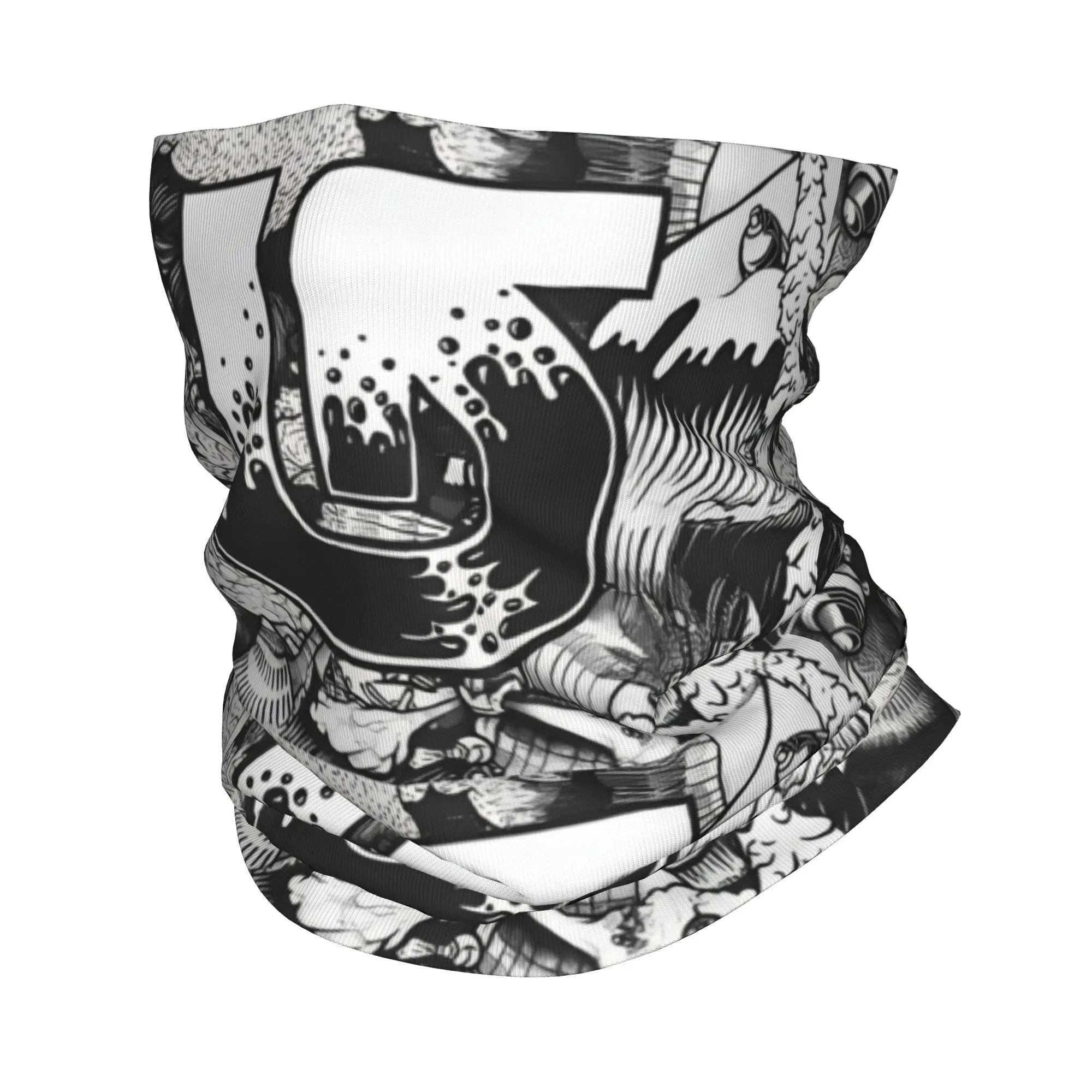

Burtons Logo Snowboards Bandana Neck Cover Printed Sportive Ski Wrap Scarf Multifunctional Cycling Scarf Riding Unisex Adult