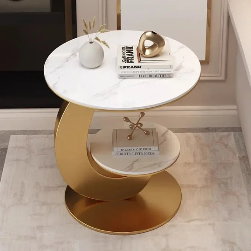 Unique Luxury Side Coffee Tables Living Room Sofa Marble Coffee Tables Bedroom Italian Japanese Mesa Centro Hotel Furniture