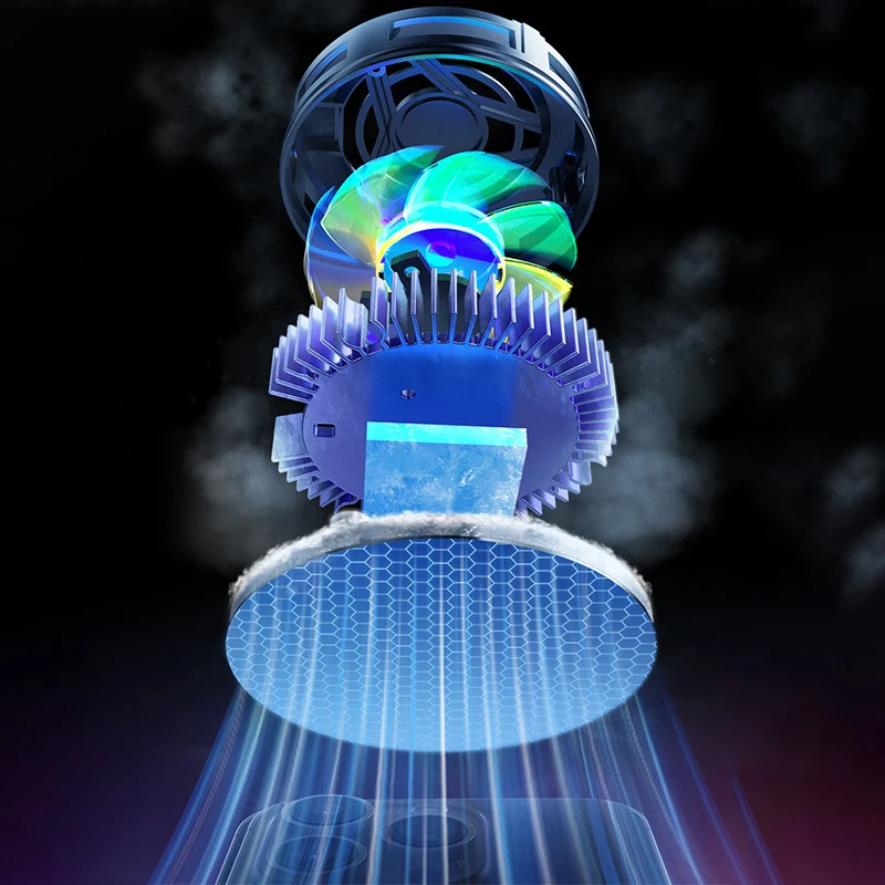 New Magnetic Semiconductor Mobile Phone Radiator SL17 Back Clip Cooling Suitable For Mobile Phone Tablet Radiator