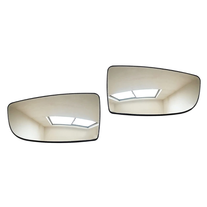 Left/Right Side Lower Door Wing Glass for Transit Mk8 2014 Replace BK3117C718AB Front Rear View Lens Glass