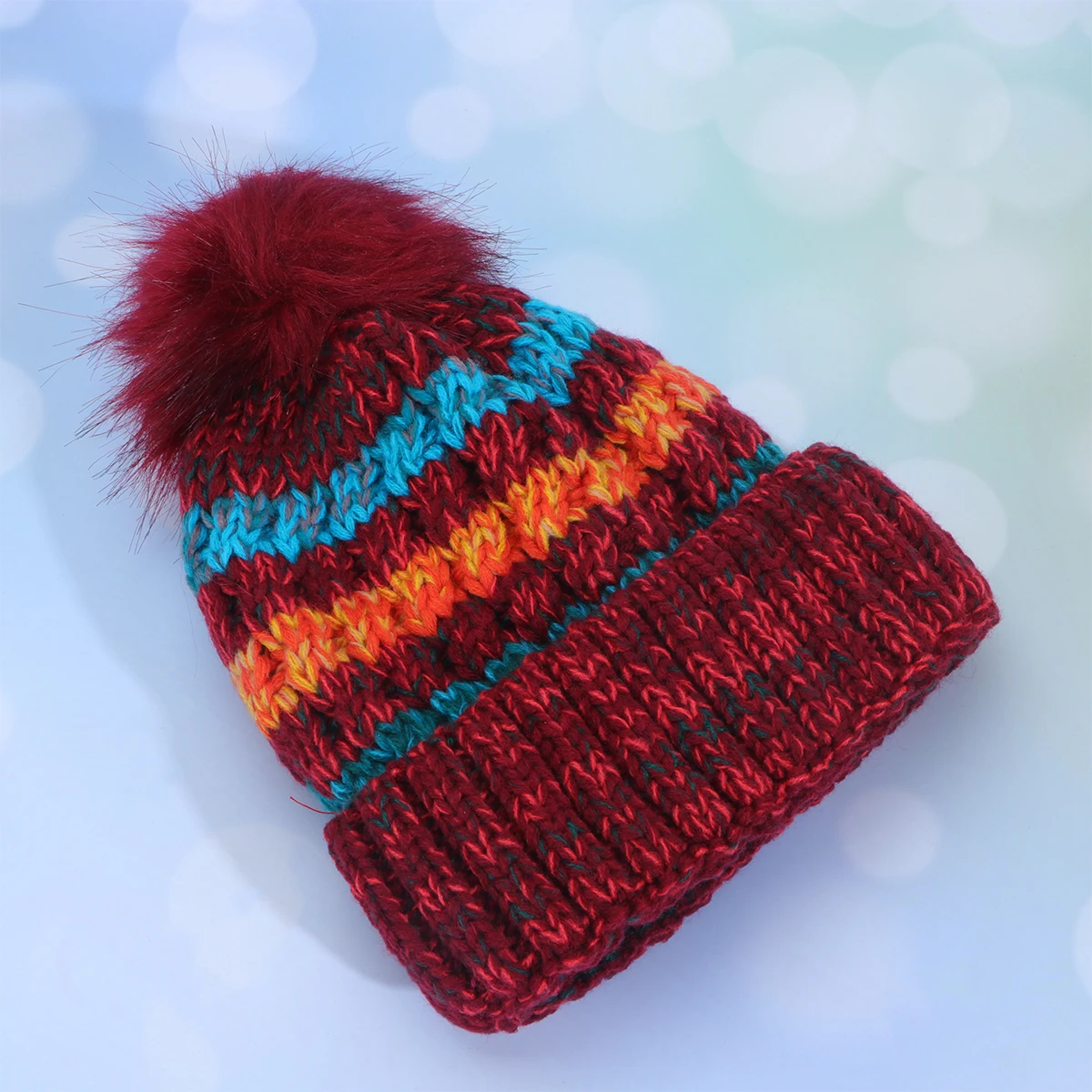 

Stylish Crochet Knit Hat for Women Premium Yarn Warm Winter Beanie Close-Fit Stretchy Design Ideal for Walking Traveling