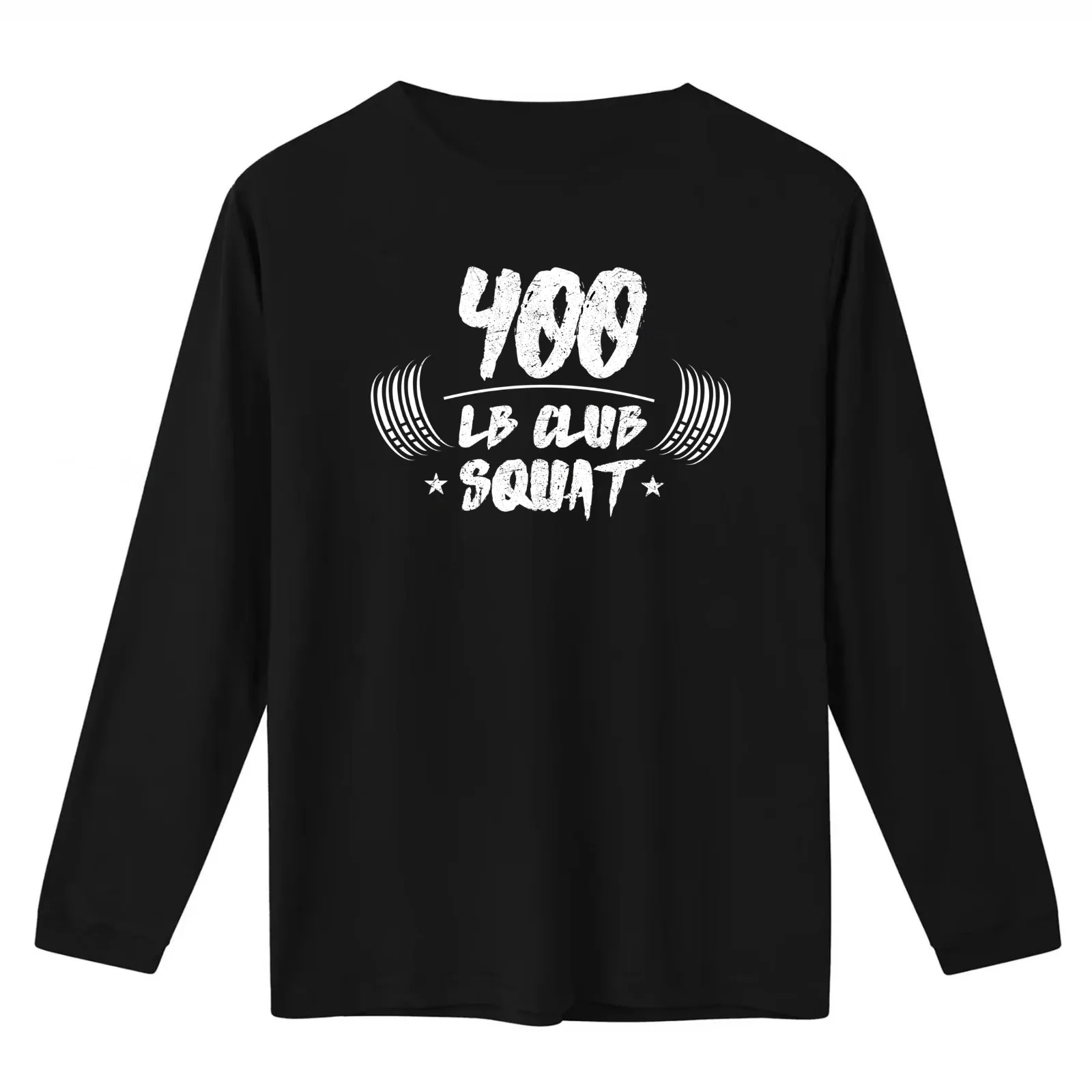 400 lb club Squat T-Shirt Summer Casual Cotton Tee Oversized Streetwear Tops Vintage Graphic Print Loose Fit Short Sleeve