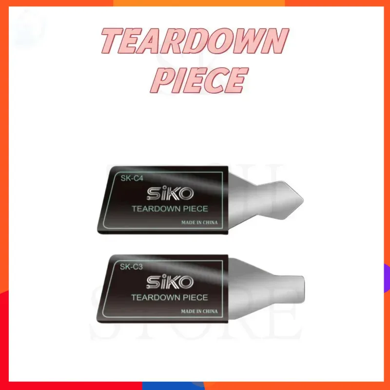 2pcs 다기능 분해 블레이드 초박형 강철 오프닝 Pryer Teardown Piece for Edge Screen 오프닝 도구 Metal Pry Bar