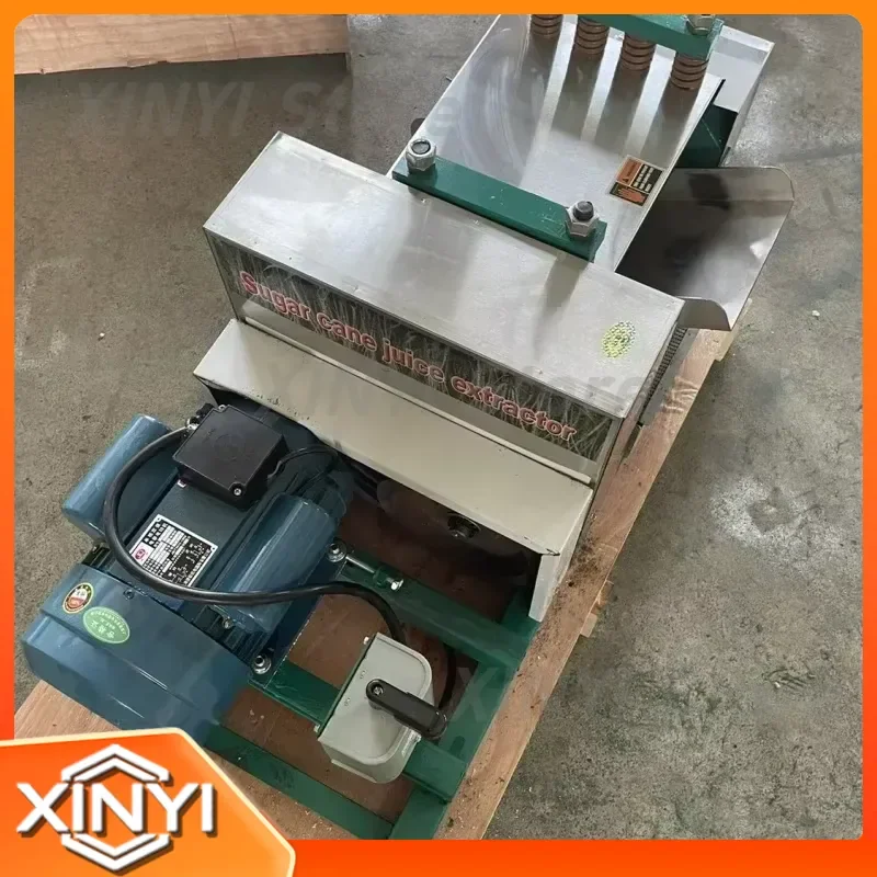 Commercial Electric Sugarcane Juicer Machine Medium Sorghum Reed Press for Squeezing Sugar YZ200 Type