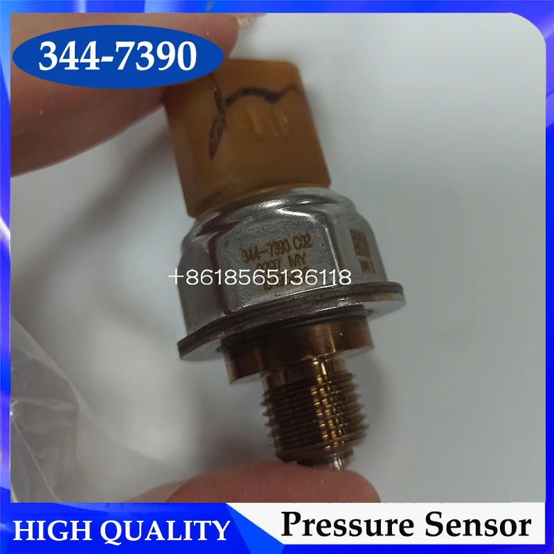 

Common Rail Pressure Sensor 344-7390 3447390 7PP4-2 for Caterpillar E330 E336 Fuel Rail Pressure Sensor