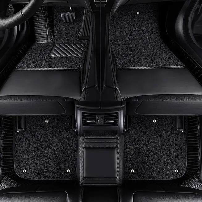 

Custom special car floor mats for Audi A6 Allroad C8 2025-2019 High quality rugs waterproof durable double layers carpets
