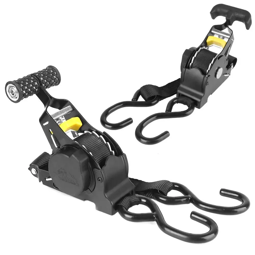 

Anti-slip Auto Ratchet Strap Sturdy Hooks Durable Luggage Strap Strong Load Bearing Automatic Retractable Belt Motorcycles