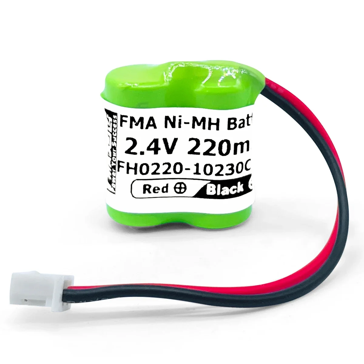 FMA Ni-MH Rechargeable Battery 2.4V 220mAh for Model Plane Toy UVA PLC Backup Power