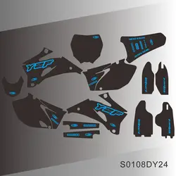 For YAMAHA YZ250F YZ450F YZ 250F YZ 450F YZF 250 YZF 450 2006 2007 2008 2009 Graphics Decals Stickers Background