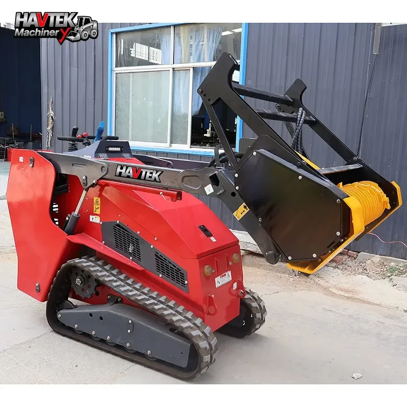 China Factory Direct Supply Mini Skid Steer Track Loader Euro5 EPA Compact Skid Steer Loader Approved