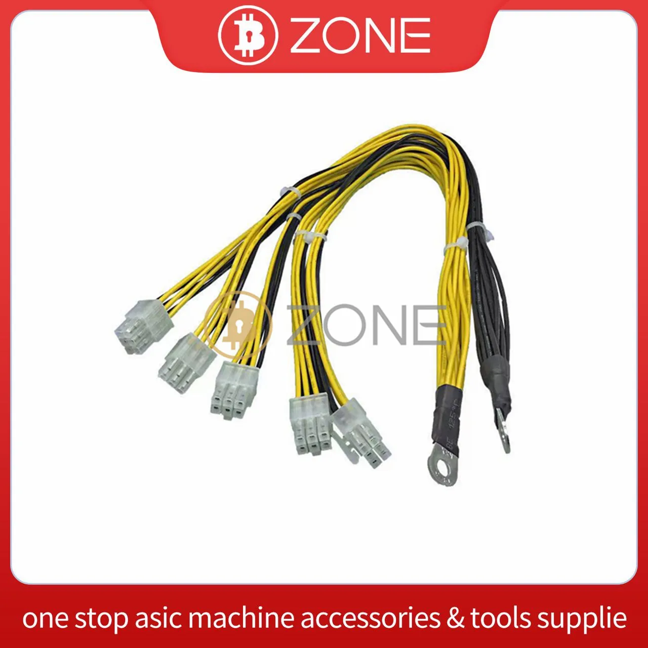 Factory Price 40cm 6Pin Power Cord Cable Set For S9 L3+ Asic APW3 APW7 2000W PC Power Supply Output Wire