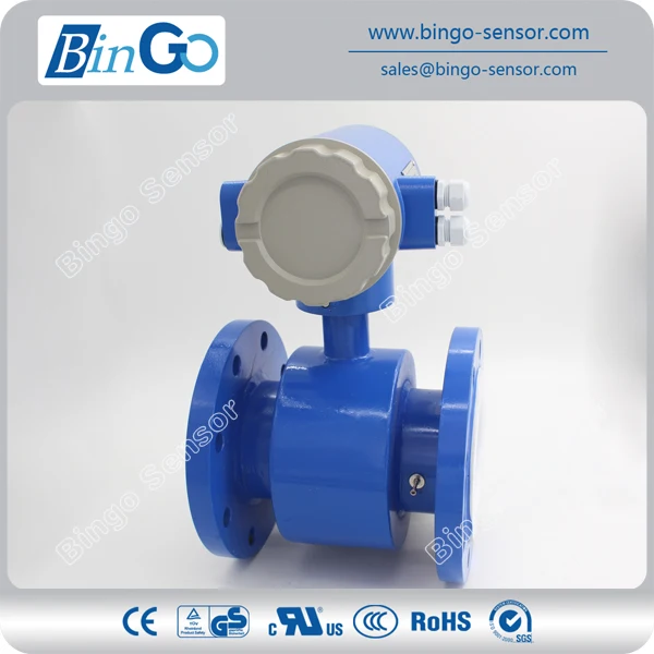 current/pulse water electromagnetic flow meter in bingo