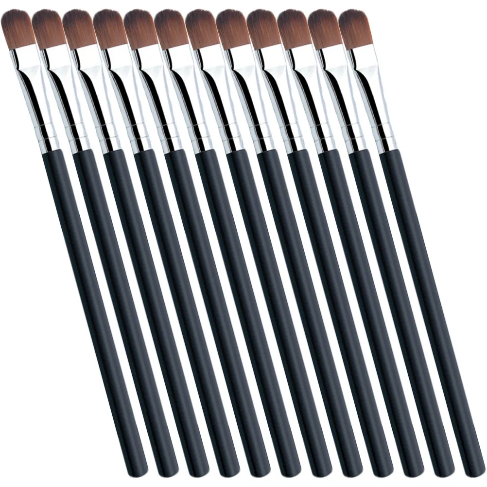 25Pcs Eyebrow Makeup Brushes Portable Compact Size for Eye Shadow Concealer Lip Eyeliner Brushes Eye Shadow Brush