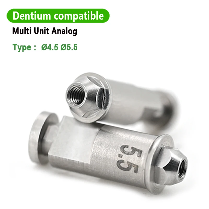 Dentistry Accessories  Analog Multi-Unit Dental Factory Lab for Dental Customized Abutment High Bone Metal for Dentium