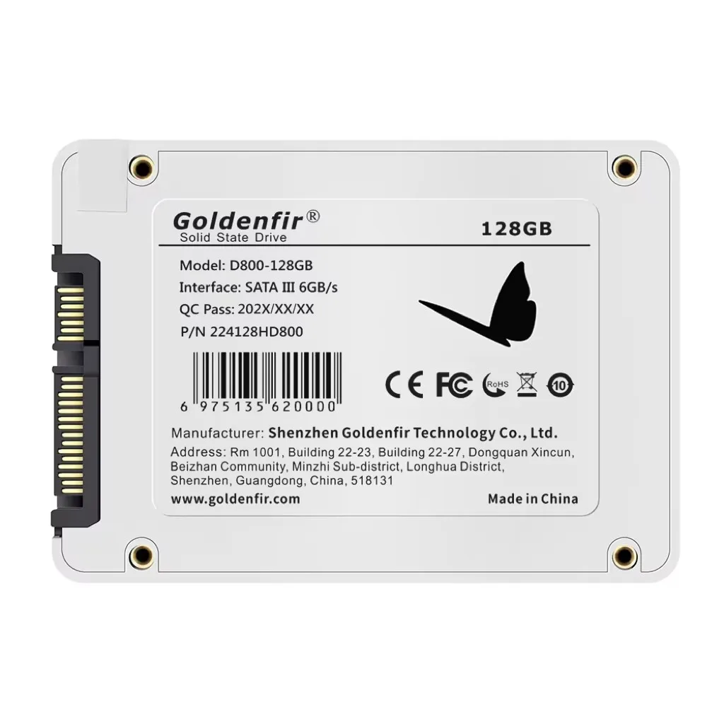 Goldenfir laptop solid state drive 120GB 240GB 500GB 1TB 2.5 ssd suitable for laptops and desktop computers