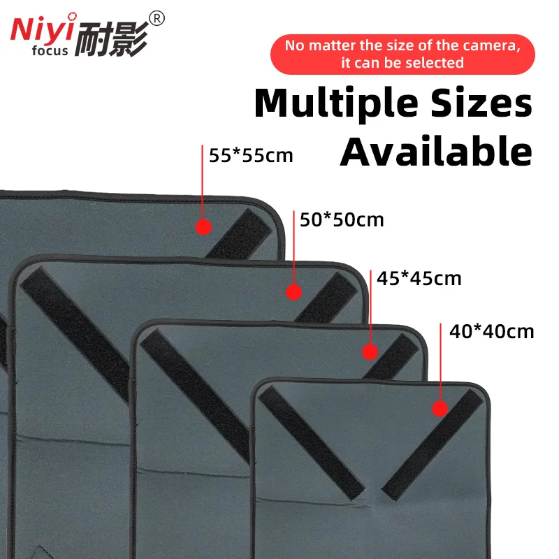 

DSLR Camera Folding Cloth Neoprene Camera Protective Wrap 40X40cm 45x45cm 50x50cm for Canon Nikon Sony DSLR Lens Dustproof