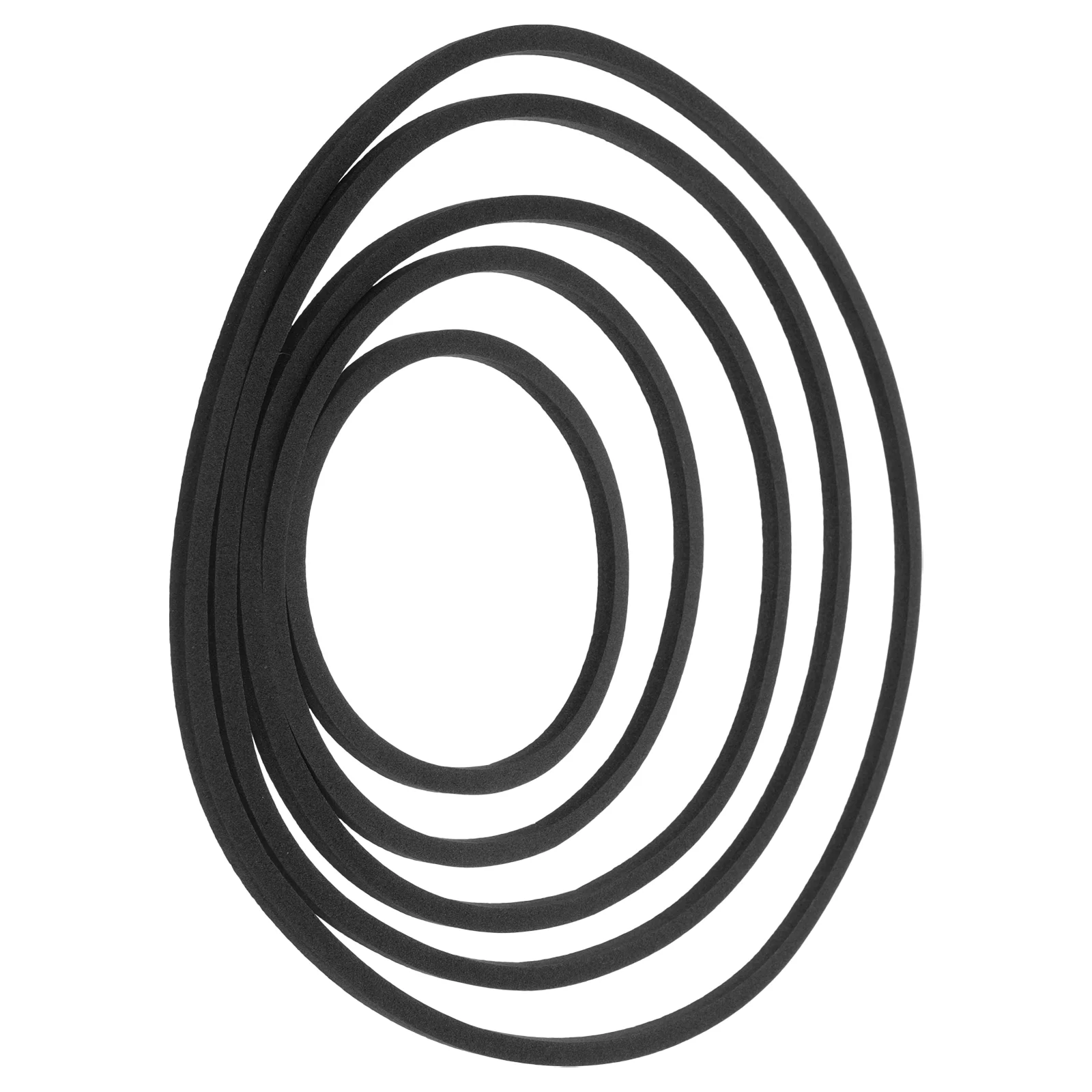 

5 Pcs Fish Tank Grass Retaining Ring Plants Rings for Tool Plastic Aquarium Floating Duckweed Black Isolation Circles