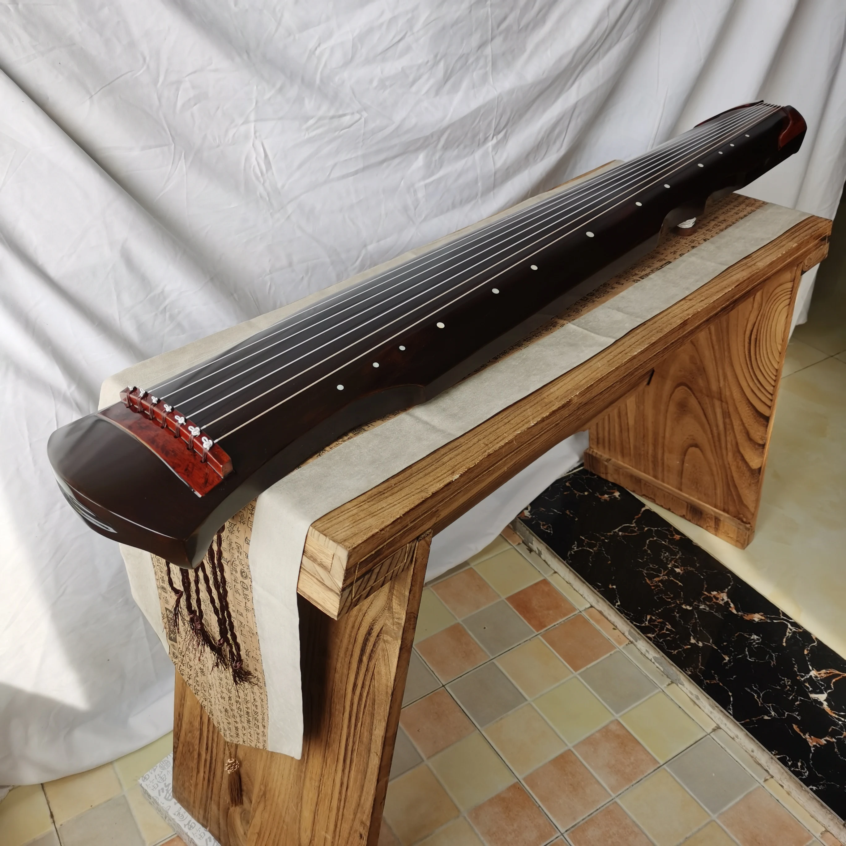 Musical Instrument Ancient - Yüksek Kaliteli Çin Guqin 7 Telli