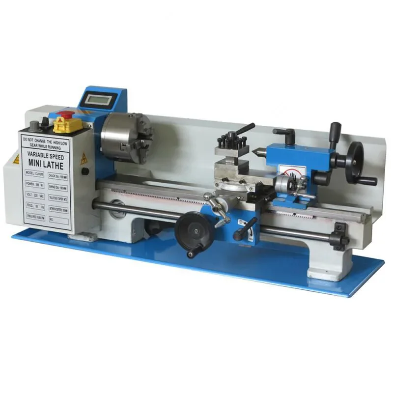 Brushless / Brushed Motor Mini Lathe 32mm Spindle hole 100mm Chuck Ordinary Small Lathe 0618 2025 NEW