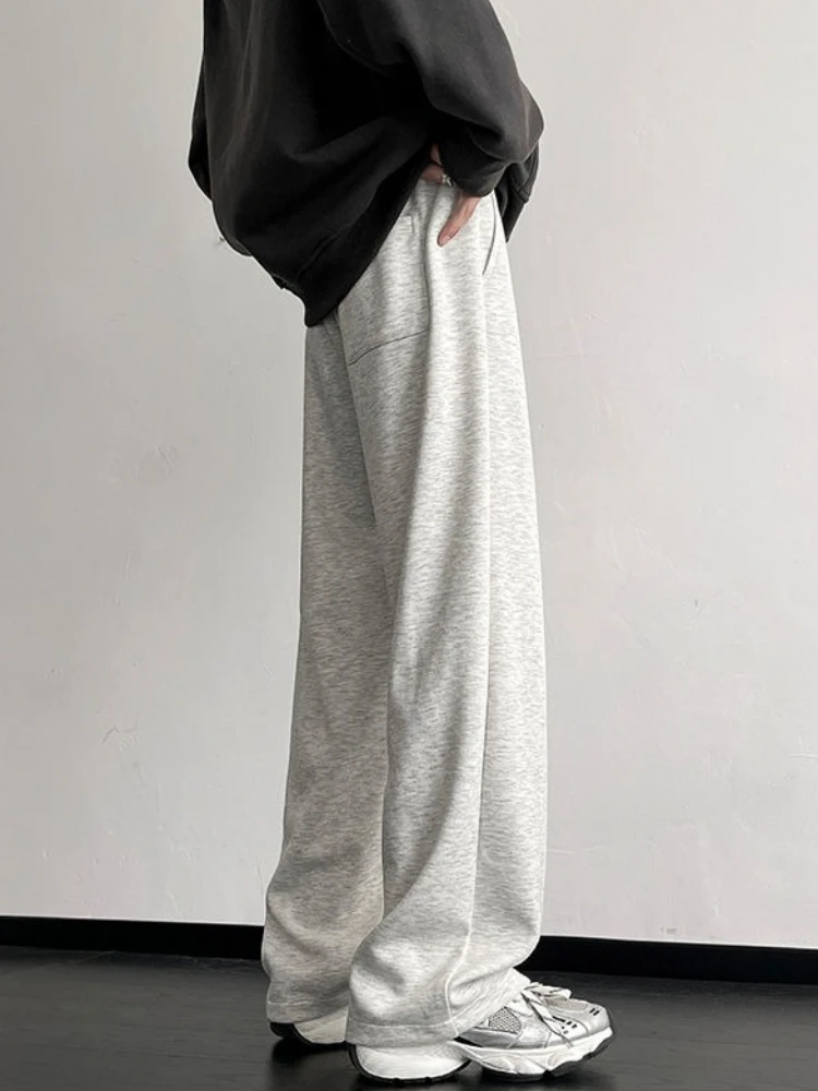 Calças retas para homens baggy plus size streetwear moda 2025 venda roupas baixo preço elegante estética xxxl calças casuais homem