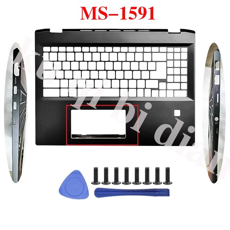

Laptop Case For MSI Summit E16 Flip Evo MS-1591 1592 1595 159K Notebook LCD Back Cover Palmrest Top Case Bottom Accessories