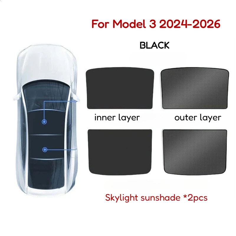 M3 Black 2pcs