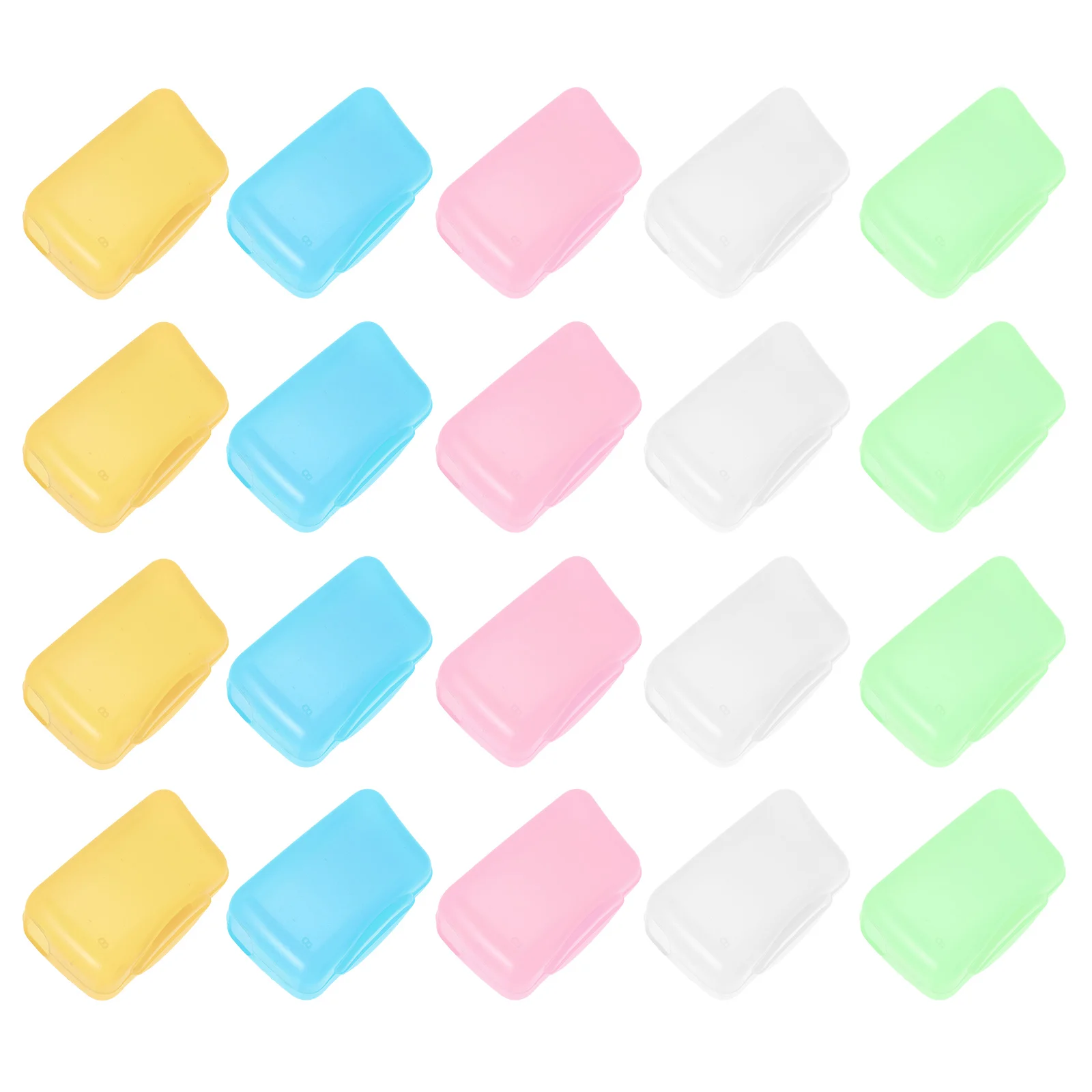 100 pezzi Copri spazzolino Cappucci protettivi Copri testina spazzolino da viaggio portatile antipolvere universale per campeggio Escursionismo Affari