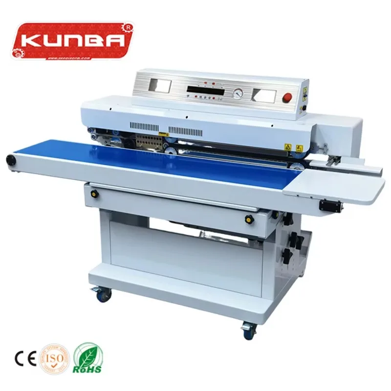 New Commercial Electric Automatic Film Heat Sealing Machine Vacuum Pumping Inkjet Coding Cartons Chemical Apparel Easy