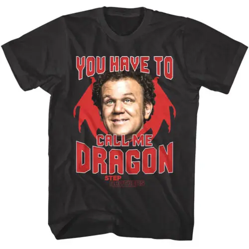 

Мужская футболка Step Brothers Call me Dragon, Классическая комедия Джона C Reilly