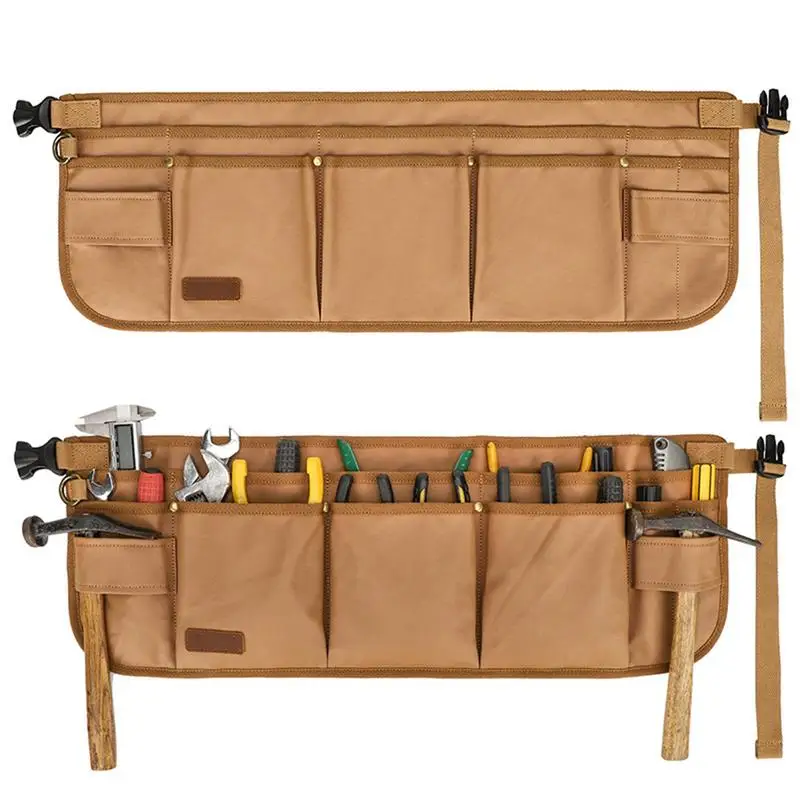 Cinturones de herramientas ajustables para hombres, bolsa de herramientas de bolsillo, cinturón de utilidad, multifuncional, cinturón de herramientas de electricista