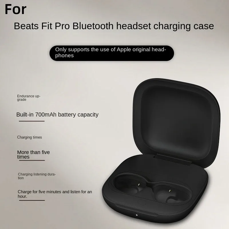 For Beats Studio Buds + Charging Case with Bluetooth Pairing Sync Button & 660MAh Replacement Earphone Beats Fit Pro Charger box