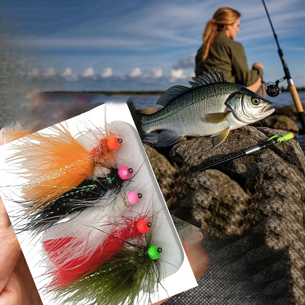 5-Piece Fly Fishing Set, Includes Small Storage Box - Fishing Gift for Trout Fishing, Best Choice for Christmas, Ideal for Thanksgiving, Perfect New Year's Gift, Great Gift for Valentine's Day and Father's Day