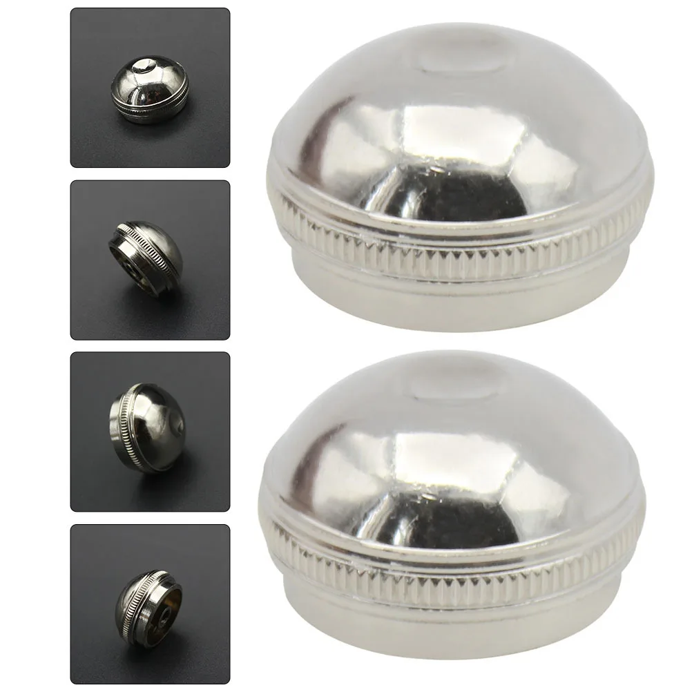 

2pcs Head Screws Copper Nickel Plated Durable Replacement Parts Repairing Supplies Accessories Practical Heads Repairing Supply