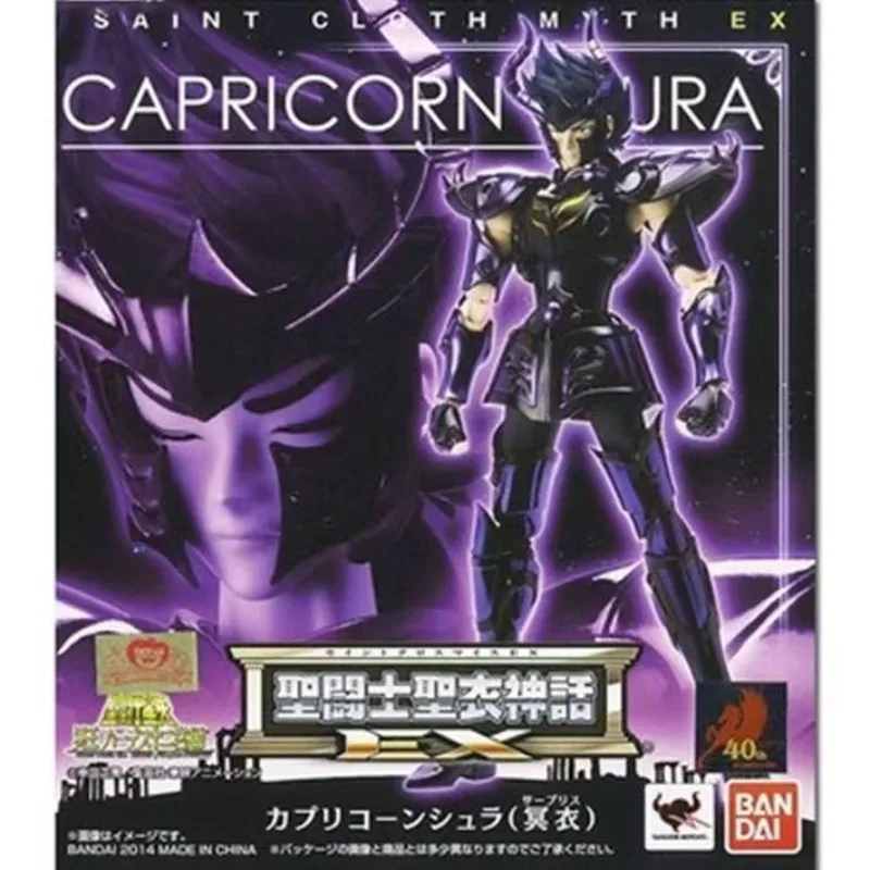 Figuras de acción originales Bandai Saint Seiya Saint Clothes Myth EX Scorpion, decoración de escritorio, colección de regalos
