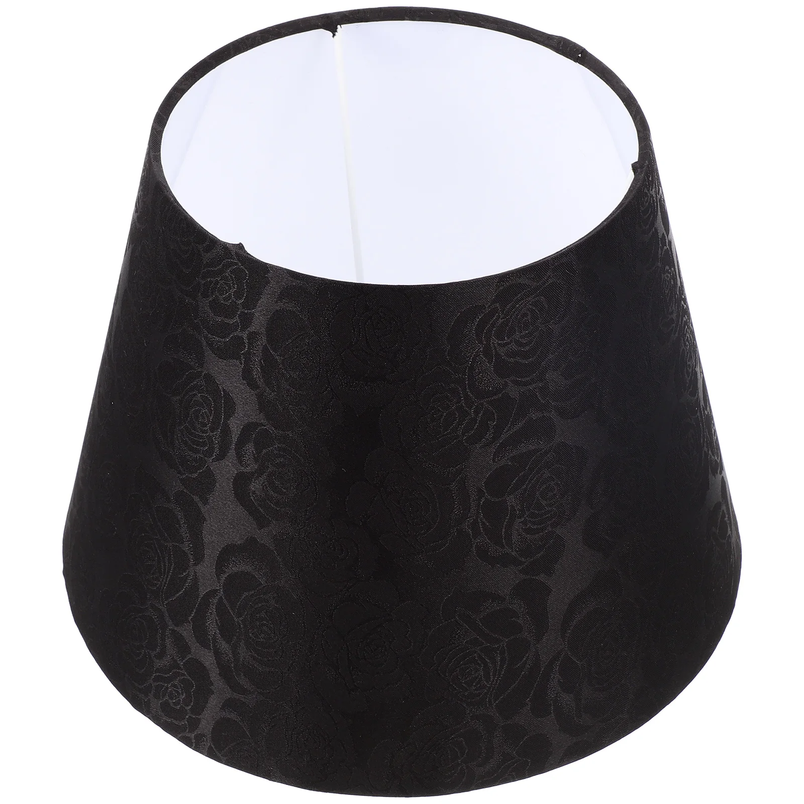 

Jacquard Lampshade Fabric Cover Wrought Iron Cloth Home Decor Light Dustproof Bedroom Living Room Study Office Lighting