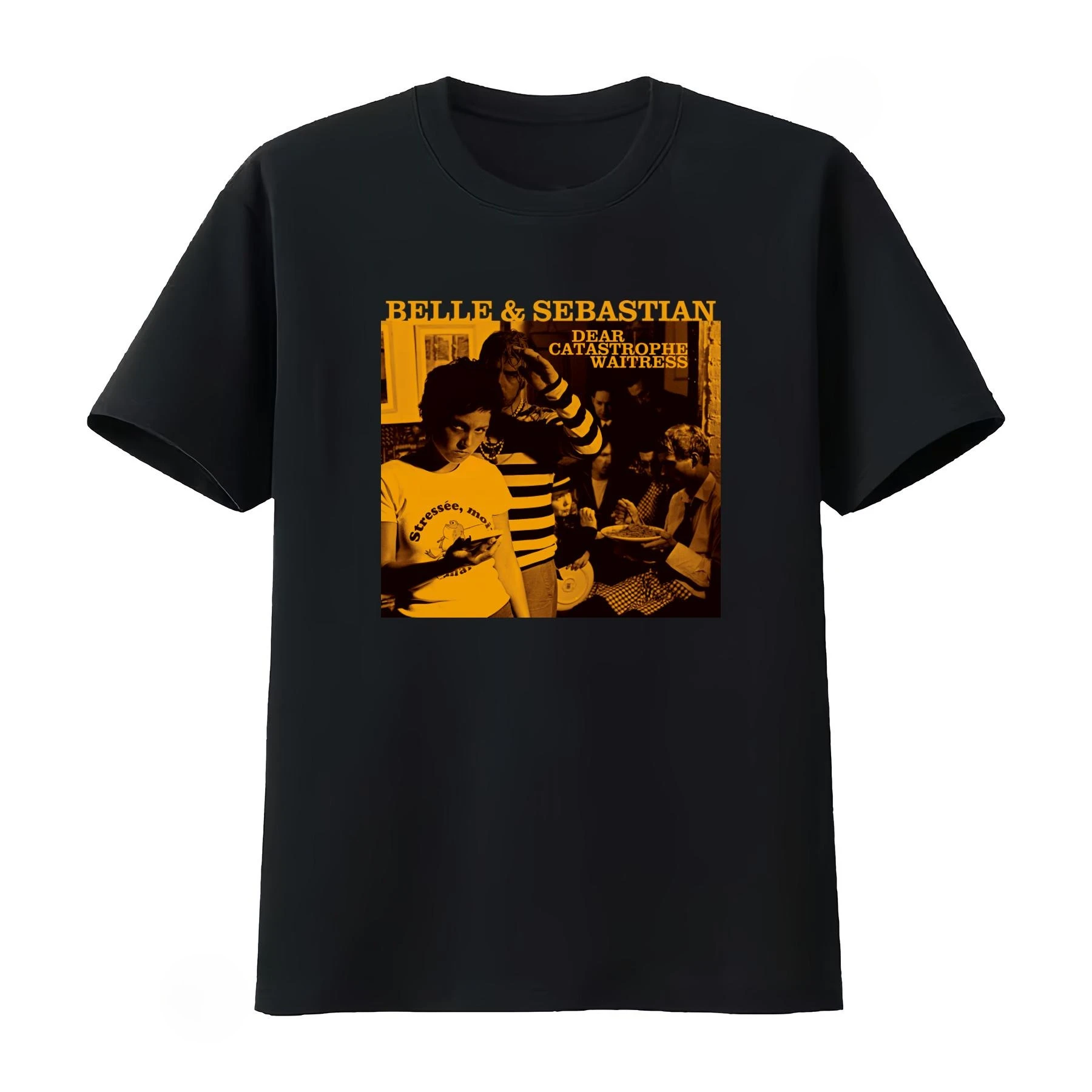 Belle and Sebastian Dear Catastrophe Waitress Band T Shirt Rock Music Fan Casual Women's Men's Clothing 2026 Summer New T Shirt