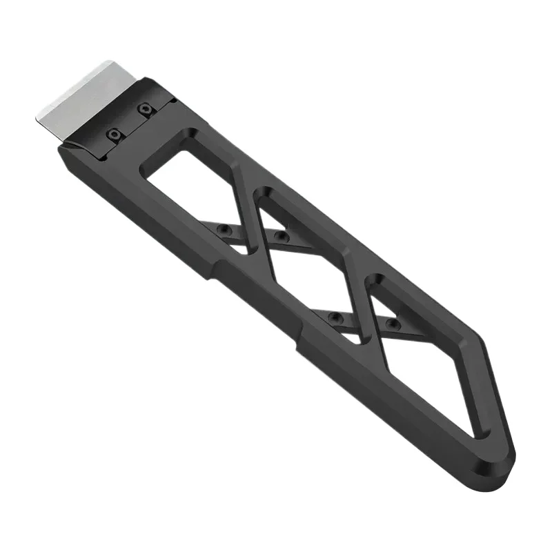 Magnetic Scraper With CNC Metal Blade For Bambu Lab 3D Printer Hot Bed